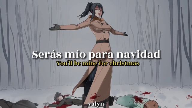 You'll be mine for christmas- Sub. Español+Letra en inglés (Yandere Simulator) смотреть онлайн