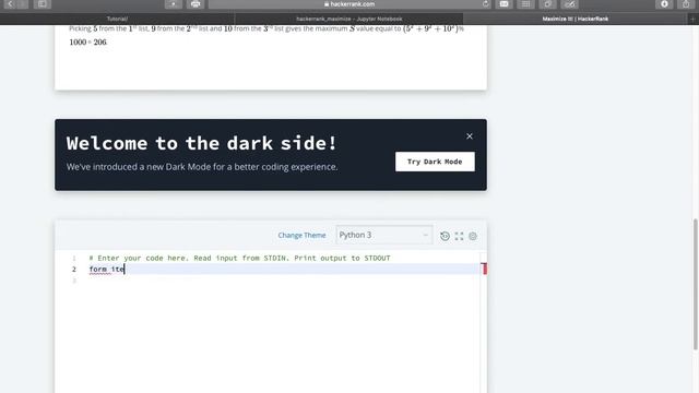 Maximize It! | HackerRank | Python | Problem Solving | Interview смотреть онлайн