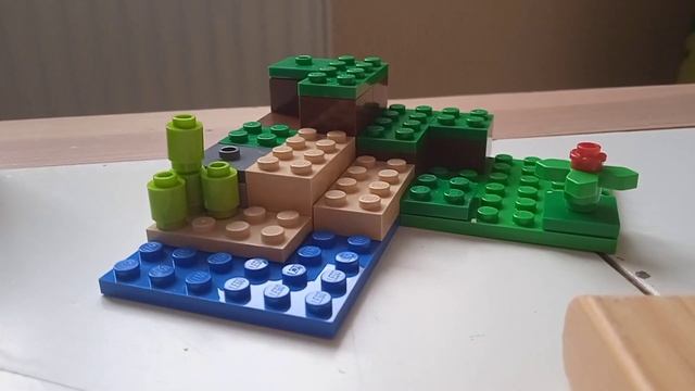 обзор Лего набора 21177 засада крипера из Лего Minecraft - Minecraft смотреть онлайн