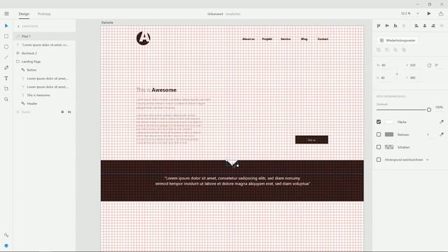 Web Design Tutorial mit Adobe Xd! [Tutorial] смотреть онлайн