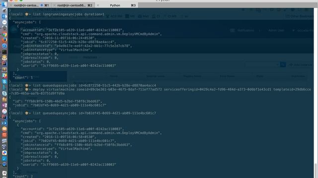 CloudStack cancel async job demo смотреть онлайн