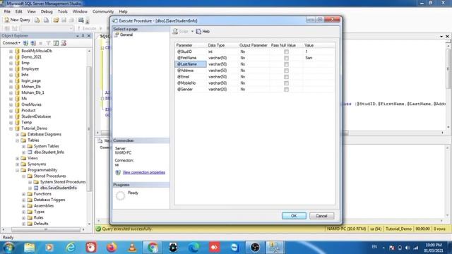 How To Create SQL Save, Update , Delete Store Procedure using SQL server database ! Store Procedure смотреть онлайн