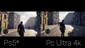 PS5 vs PC - Сравнение графики #3.