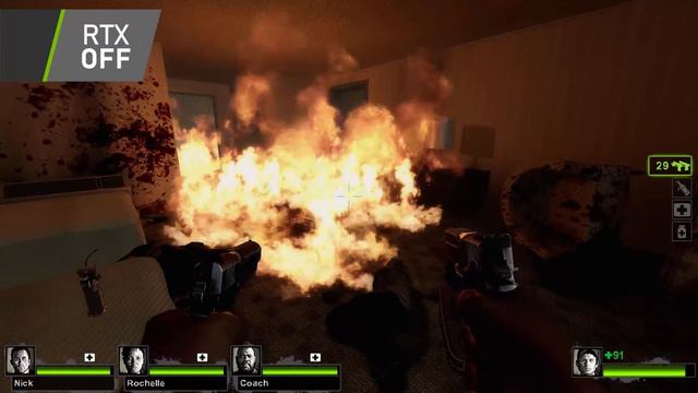 Left 4 Dead 2 - RTX ON vs OFF - 2021 Next Gen Graphics Raytracing Mod смотреть онлайн
