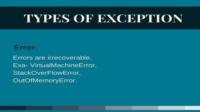 Exception Handling in Java смотреть онлайн
