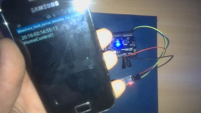 Arduino/Android BLUETOOTH Serial Monitor APP for arduino using the HC-06 and ANDROID смотреть онлайн