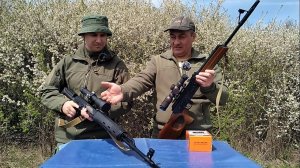 Вепрь-308 или Тигр 7.62х54 - стрельба на вскидку из положения СИДЯ / Дружеский батл.