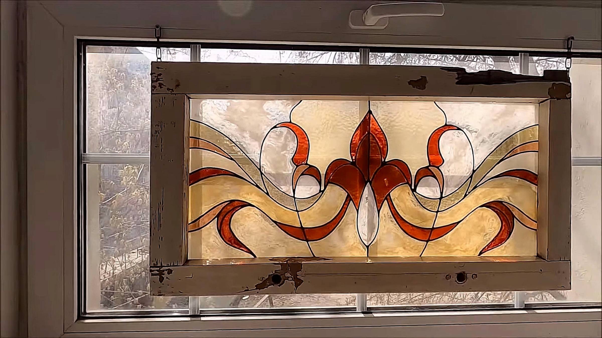 КАРТИНА НА ОКНЕ \ ИМИТАЦИЯ ТИФФАНИ / ВИТРАЖНАЯ КАРТИНА ПО НОМЕРАМ смотреть онлайн