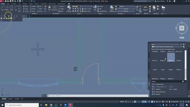 Electrical Plans In AutoCAD смотреть онлайн