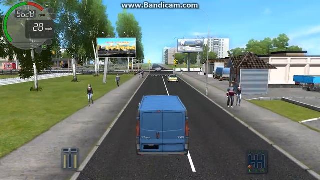 City Car Driving 1.5.1 - Renault Trafic 2.5 dCi смотреть онлайн
