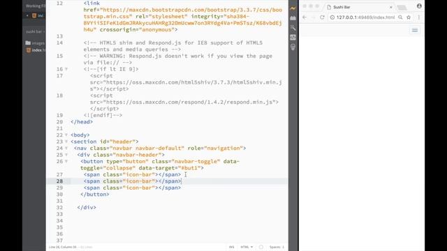 Responsive Website HTML5/CSS3/BOOTSTRAP/JQUERY 2 - Header HTML смотреть онлайн