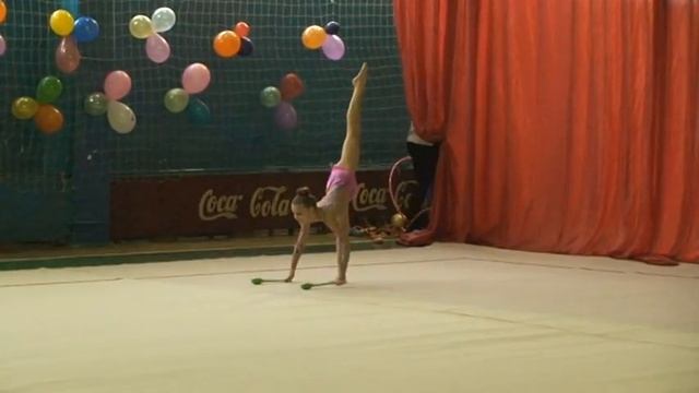 Михновец София художественная гимнастика Вдохновение декабрь 2015 смотреть онлайн