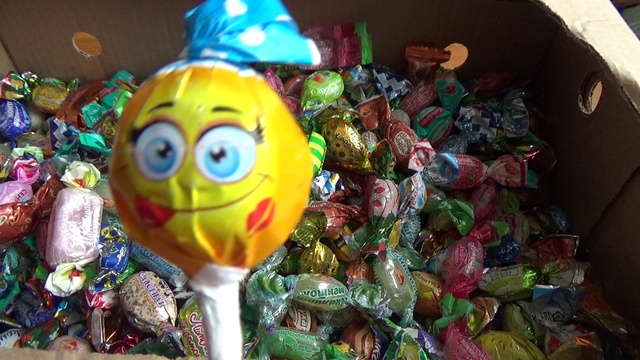 A lot of candy 