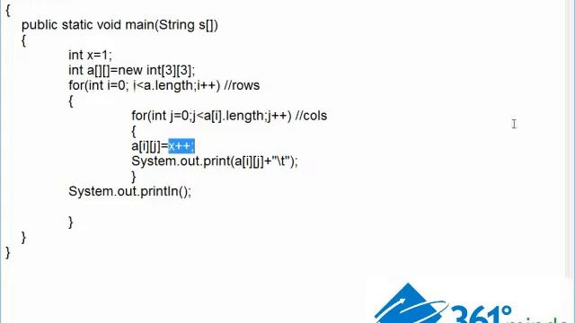 Core Java 27 Two Dimensional Arrays смотреть онлайн