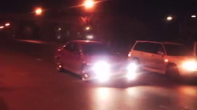 Torneo euro-R vs subaru forester AT.AVI смотреть онлайн