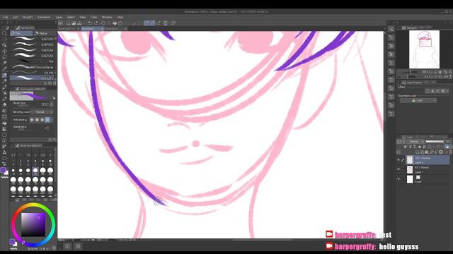 Sketching Commission Examples (Twitch Stream) (Go To 5:05) смотреть онлайн