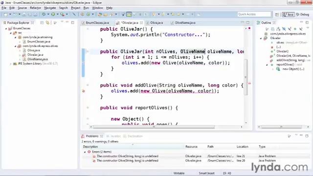 java tutorial Creating and Using Enumeration Classes смотреть онлайн