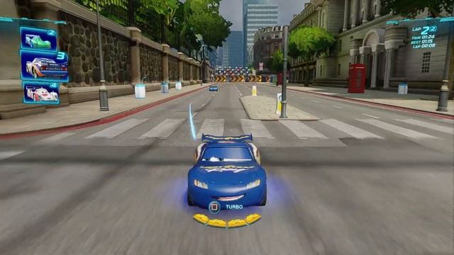 Cars 2 The Video Game | Lightyear Lightning - Race Mode | Buckingham Sprint смотреть онлайн