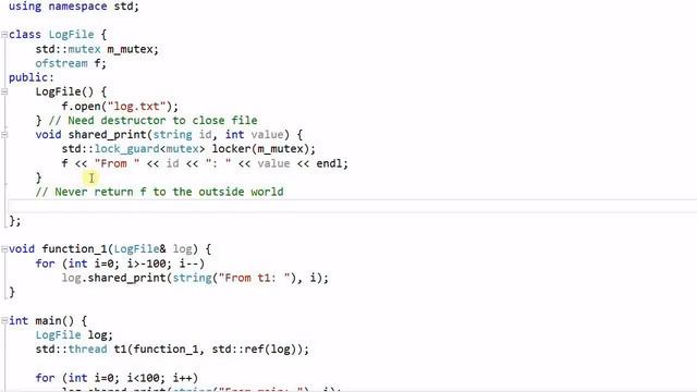 C++ Threading #3: Data Race and Mutex смотреть онлайн