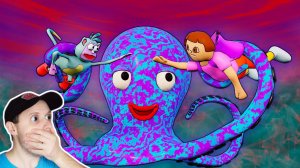 Даша и Животное - Ад | 3D Анимация | Реакция