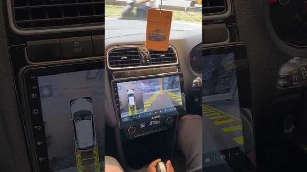 Android player + 360 camera for Volkswagen polo