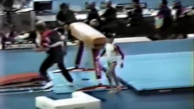 2nd EF V ROM Christina Bontas 1989 World Gymnastics Championships 9 950 смотреть онлайн