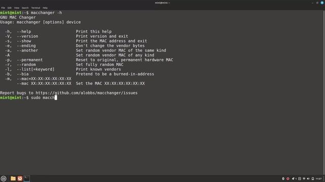 MAC Address Transformation: Privacy and Security in Linux Mint with 'macchanger' смотреть онлайн