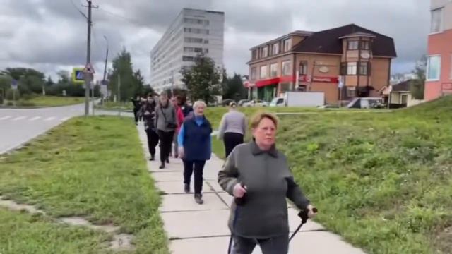 Маршрут здоровья «10.000 шагов к жизни», Ленинградская область, МО г. Коммунар смотреть онлайн
