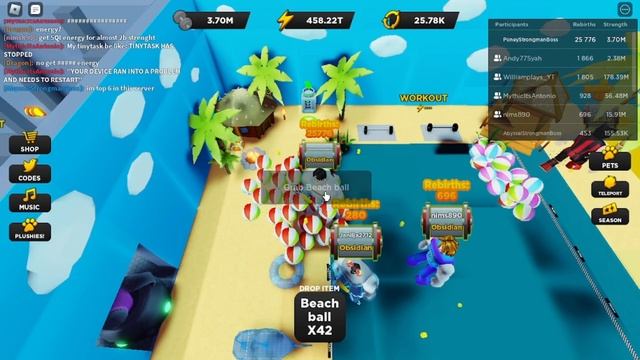 HOW FAST CAN I GET 1 Qa AFTER REBIRTHING ? STRONGMAN SIMULATOR-ROBLOX смотреть онлайн