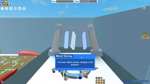 Donating Loaded Dice To Wind Shrine | Bee Swarm Simulator | Bessmas 2021 смотреть онлайн