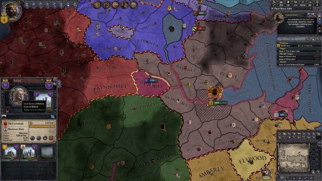Robert's Rebellion - Let's Play A Game Of Thrones Mod For Crusader Kings 2: Holy Fury - 1 смотреть онлайн