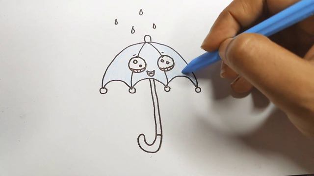 Drawing Umbrella for Kids| learn to Draw #TOBiART #FunKeepArt #BeTaiNangTV смотреть онлайн