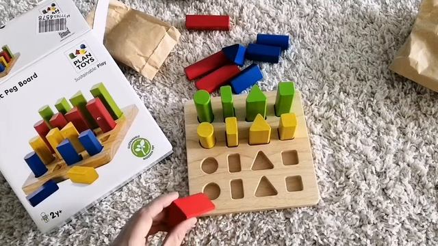 Развивающая игрушка | Деревянный сортер | Обзор смотреть онлайн