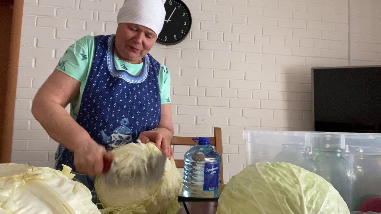 Тонкости квашения белокочанной капусты (часть 1) смотреть онлайн