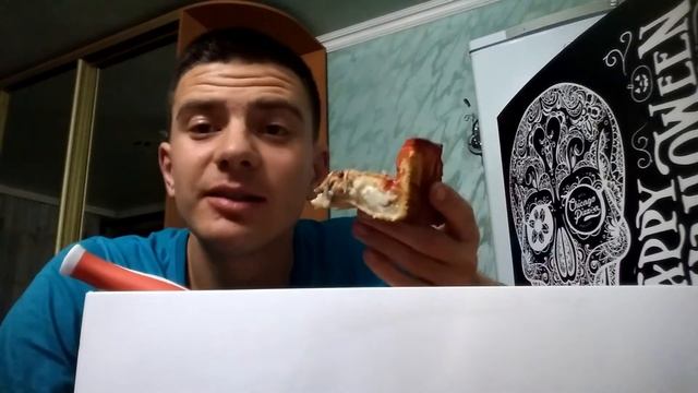 Обзор на пиццу жульен из Chicago pizza. Харьков. Доставка еды смотреть онлайн