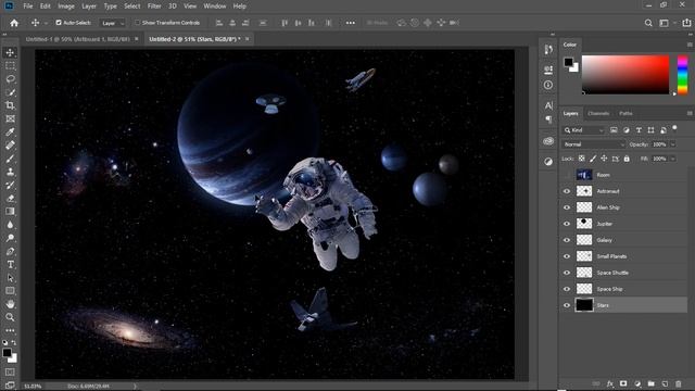 How to Use Layers in Photoshop CC 2019 | Adobe Photoshop tutorial for Beginner смотреть онлайн