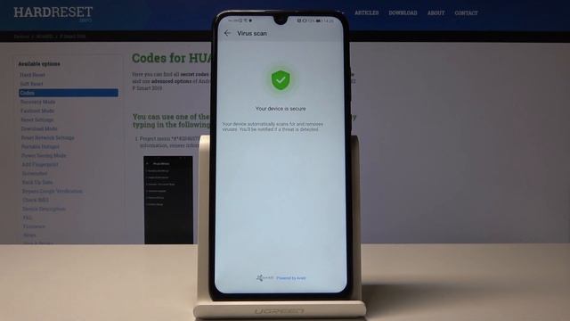 Security Scan on Huawei P Smart 2019 - Perform Virus Scan смотреть онлайн
