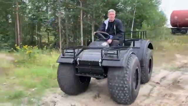 Первая пробная поездка на вездеходе Литл. смотреть онлайн