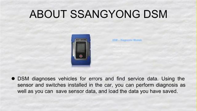 High Quality SSANGYONG DSM смотреть онлайн