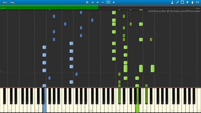 Five Nights at Freddy's Song (Piano Cover) The Living Tombstone FNAF by LittleTranscriber смотреть онлайн