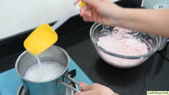 Клубничный ЗЕФИР рецепт воздушного зефира маршмэллоу làm bánh marshmallowrecipe kẹo dẻo смотреть онлайн