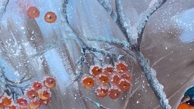 Картина круглая d40 (масло, худ.лак) смотреть онлайн