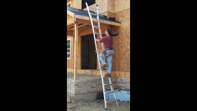 Werner MT 22 300 Pound Duty Rating Telescoping Multi Ladder смотреть онлайн