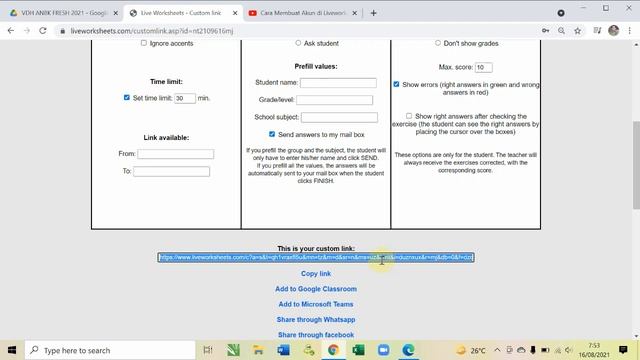 Cara Menyalin dan Menggunakan LKPD Interaktif di Liveworksheet Buatan Orang Lain смотреть онлайн