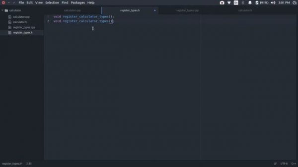 Godot 3 Tutorial | Custom Modules with C++ (Inspired from Godot Docs)