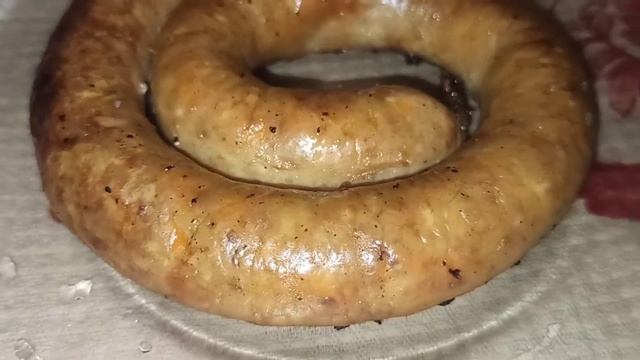 Картофельная домашняя колбаса. Проверка рецепта. смотреть онлайн