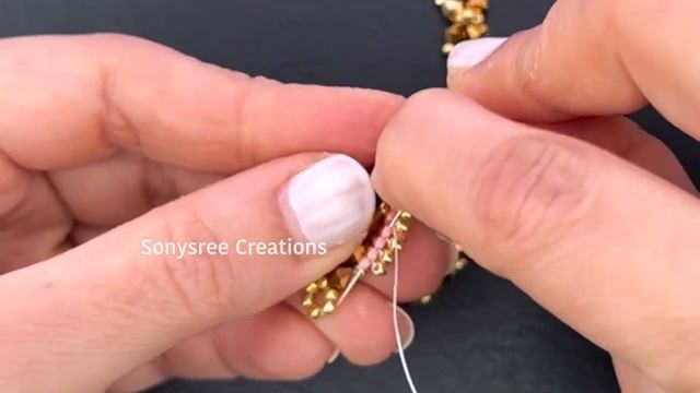 Браслет - Penelope Bracelet __ Beaded Bracelet __ How to make beaded jewelry __ #diy #beads смотреть онлайн