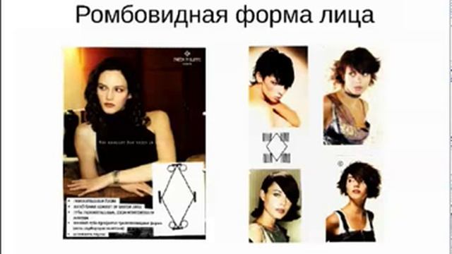 Видео 9. Прически для ромбовидного лица. Советы стилиста  Имидж-тренер Татьяна Маменко