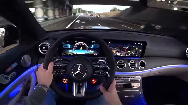 НОВЫЙ MERCEDES AMG E63 S 2022 ТЕСТ ДРАЙВ смотреть онлайн