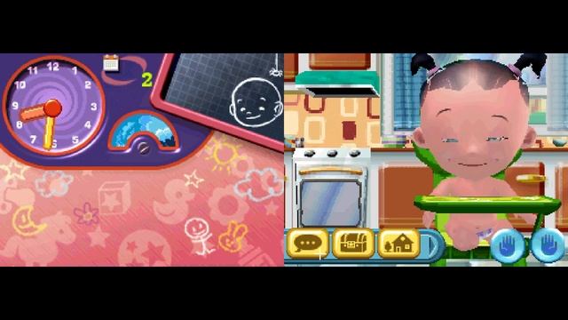Baby Life ❤ Nintendo DS ❤ Baby Caring Game For Kids смотреть онлайн